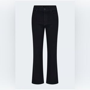 MOTHER Women's Flare Black Jeans “the kick it” style